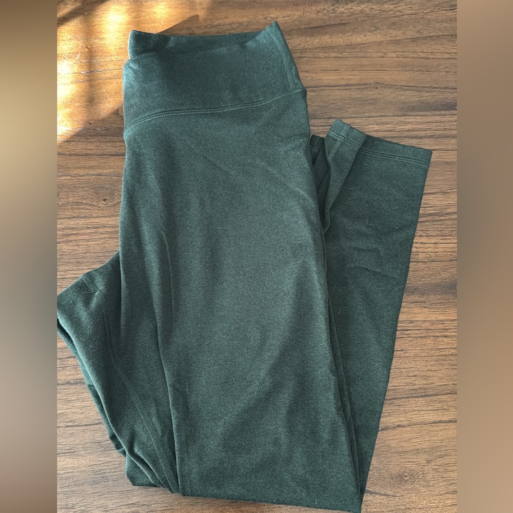 Old Navy Cloud Comfy Dark Green Leggings